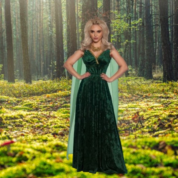 Snake Goddess Adult Costume Size Large (12-14) NEW IN SEALED PLASTIC - Picture 4 of 5